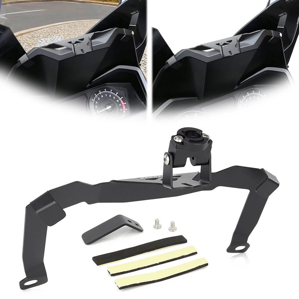 

Fit For Honda Forza 350 2020-2025 Forza 125 2021-2025 Navigation Bracket Motorcycle Windshield Mount GPS Mount Phone Holder