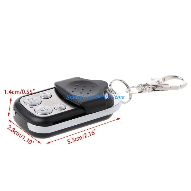

Y2GD Universal Wireless Remote Control Switch 4CH 4-channel RF Remote 433 Mhz Transmitter for Key with Keychain