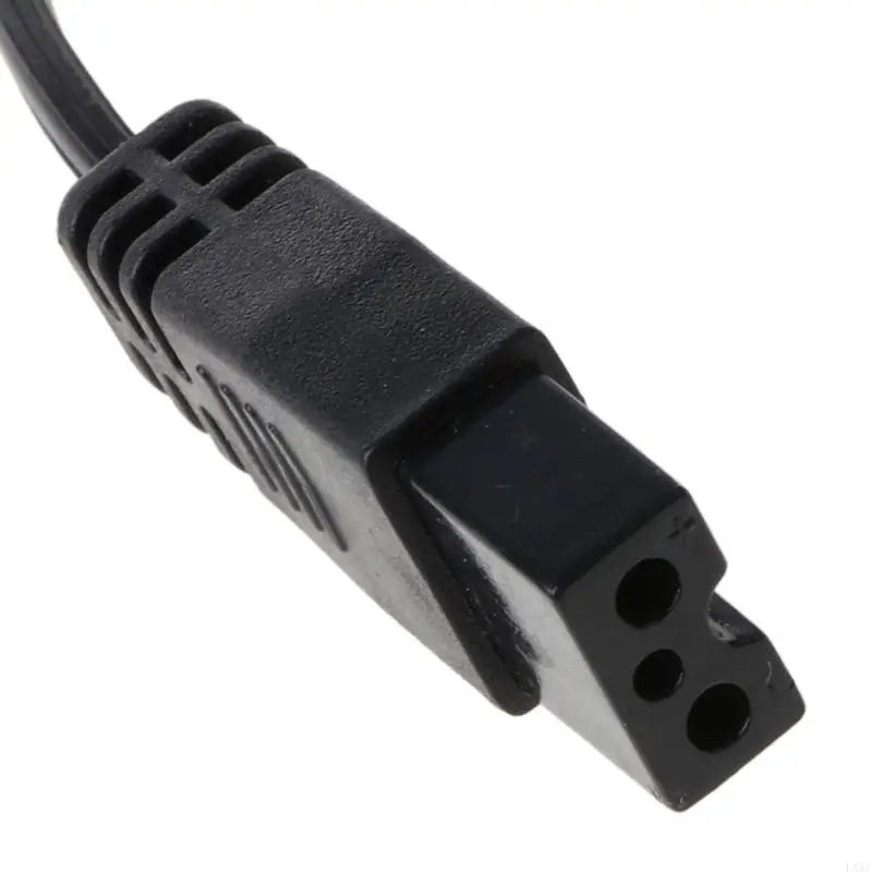 LXAF Cigar Plug 12V 10A 2 Pin Connection Lead Cable Wire Plug for DC Power Cable Cord for Car Cooler Box Mini Fridge Easy to