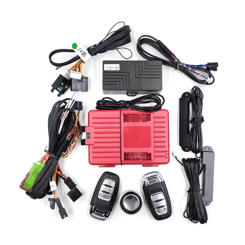 

Chidengde для i Q3 A1 RS3 Дистанционный стартер Автомобильный центральный замок Кнопка запуска Автомобильные аксессуары Система бесключевого доступа Кнопка запуска