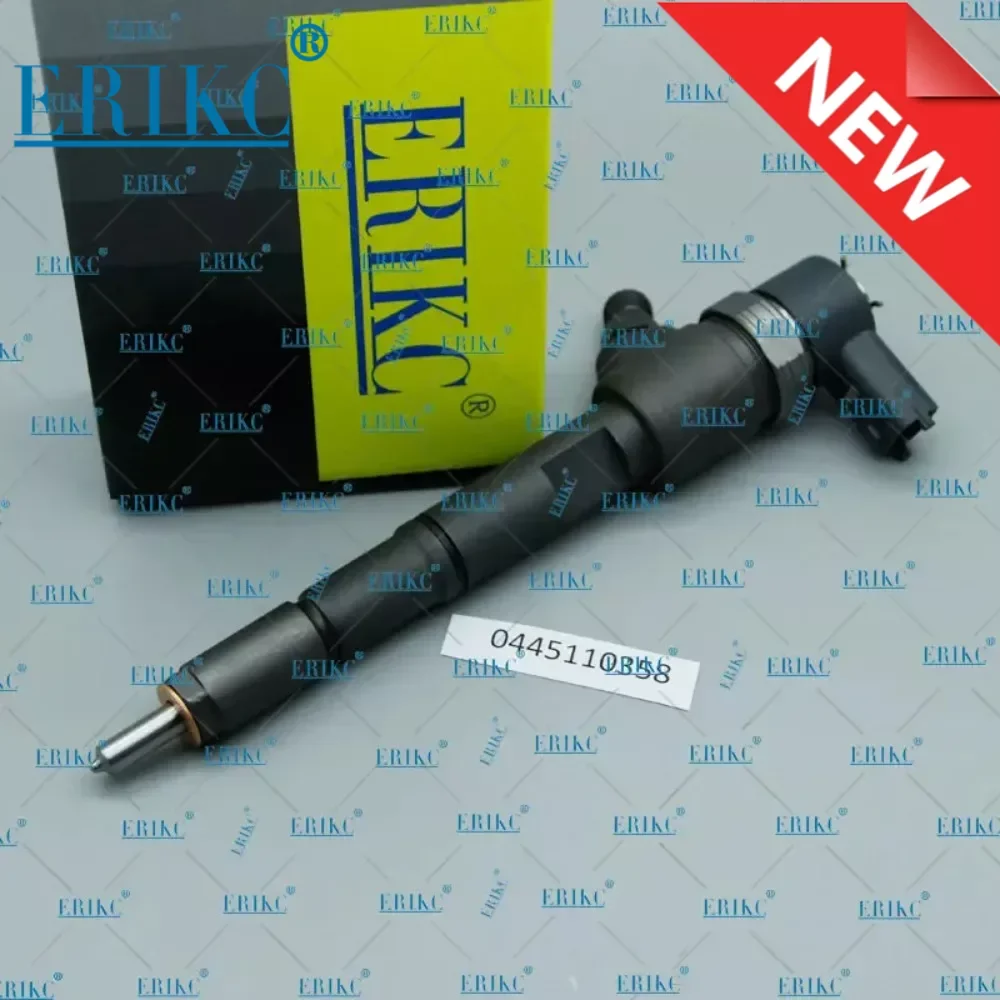 

ERIKC 0445110358 Engine Oil Injector Unit 0 445 110 358 Common Rail Fuel Injector Truck Engine Fuel Injector 0445 110 358