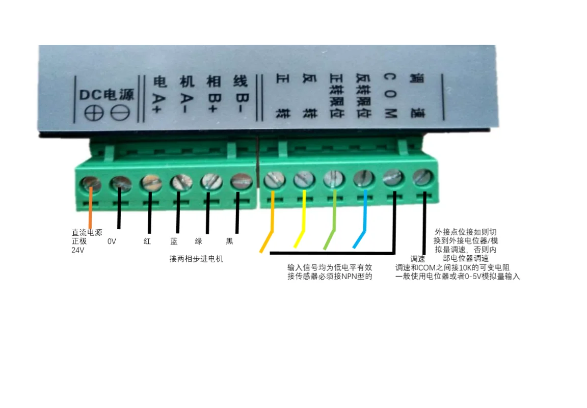 Controller di azionamento del motore passo-passo Controller All-in-One