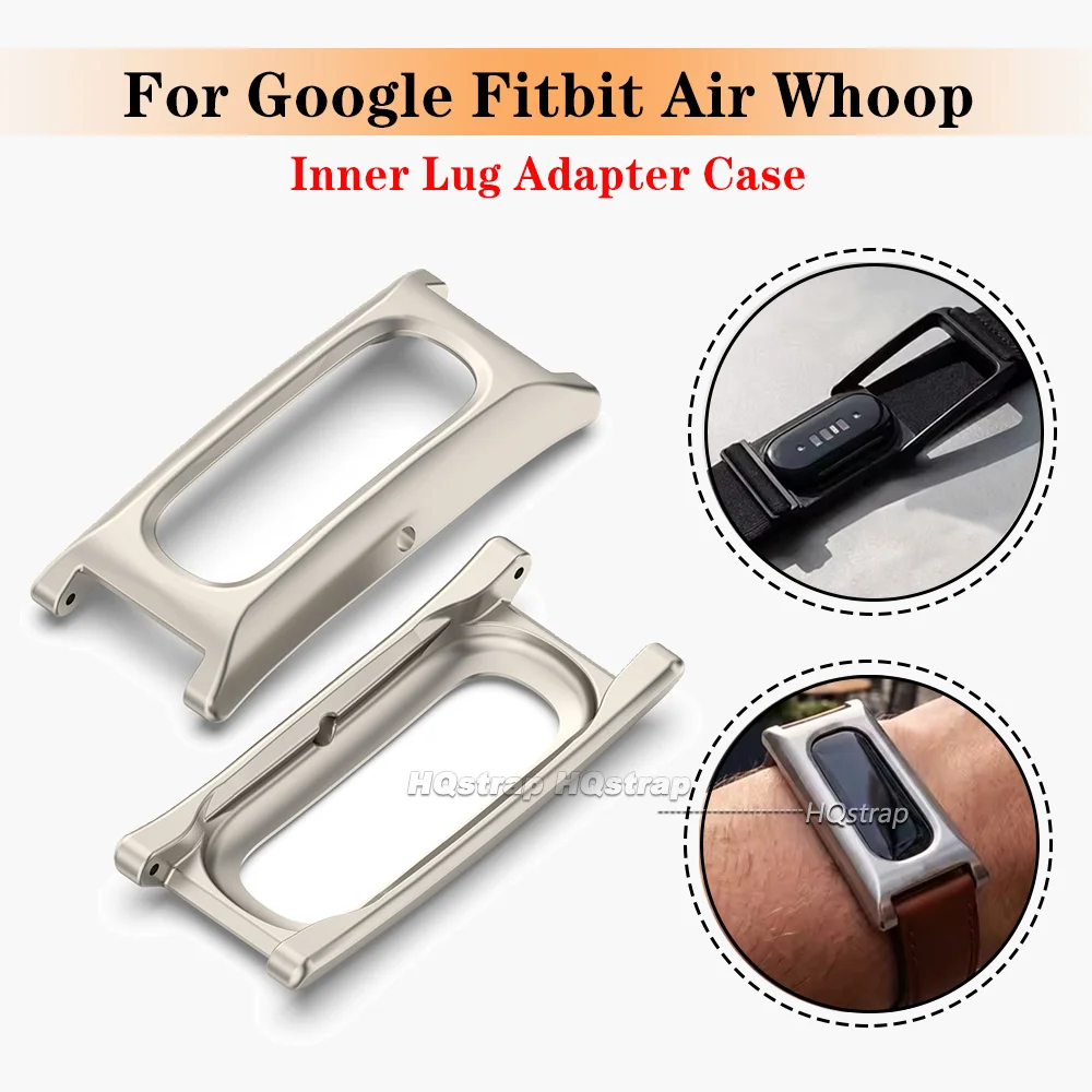 12mm Inner Lug Adapter Case for Google Fitbit Air Watch Fitness Tracker Bracelet Frame Protective Case Replacement Connector