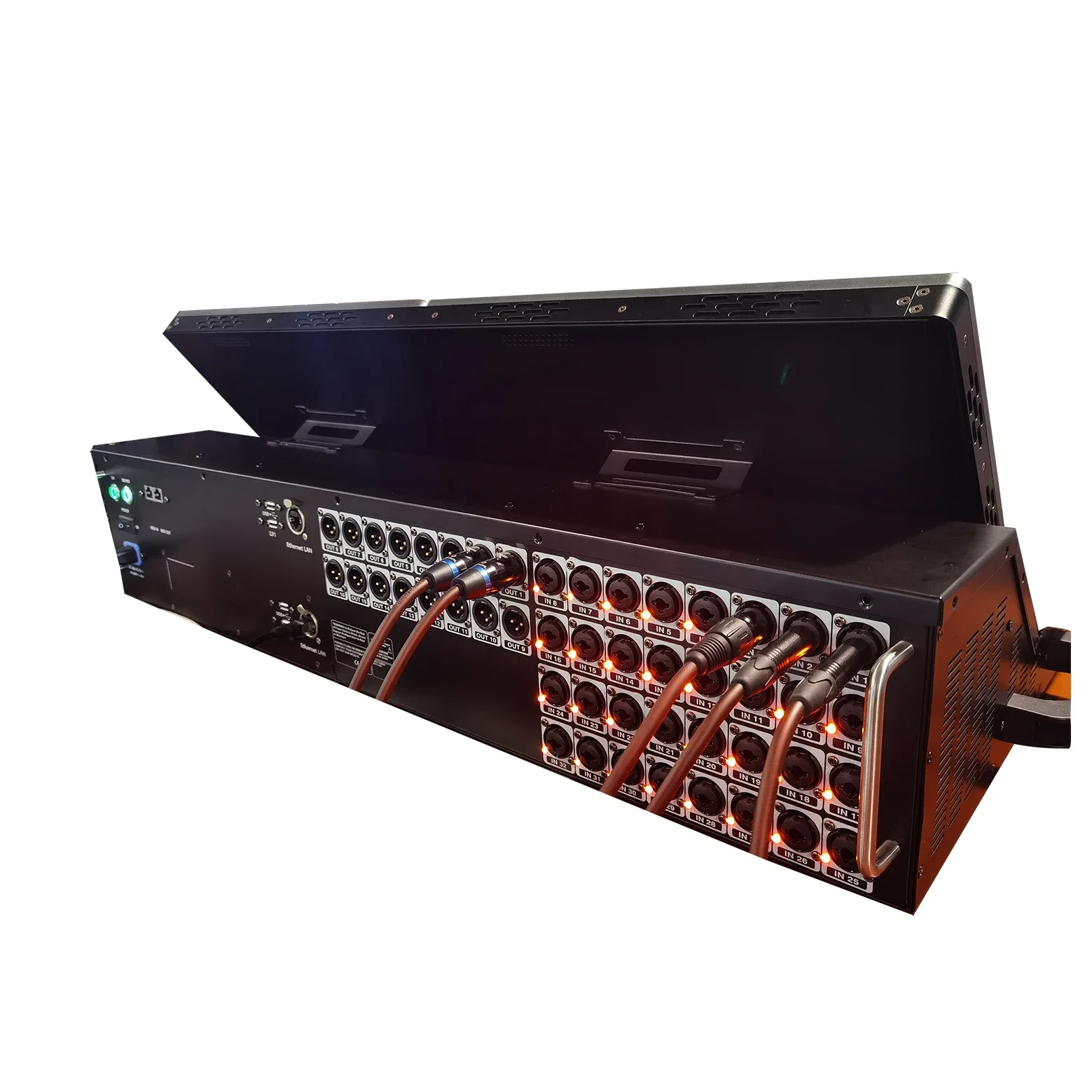 T Hot Professional Mixer digitale Console Audio 120 Mixer di missaggio audio live con sistema di rete