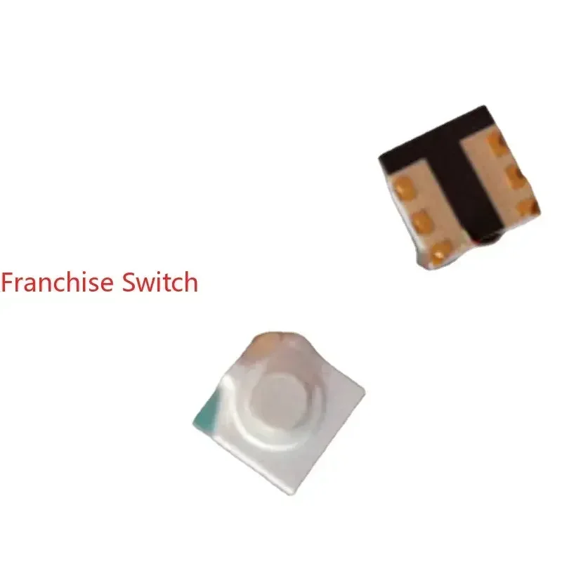 10PCS LS6J2M-1YG Light Touch Switch Patch 6 Pin With LDE  Button  Green