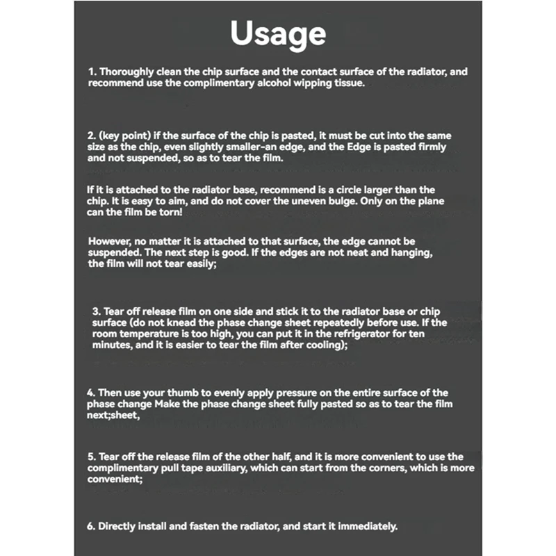 하니웰 열 전도성 패드, 상 변화 방열판 패드 시트, 노트북 CPU GPU 방열판 패드, 8.5W/Mk, PTM7950