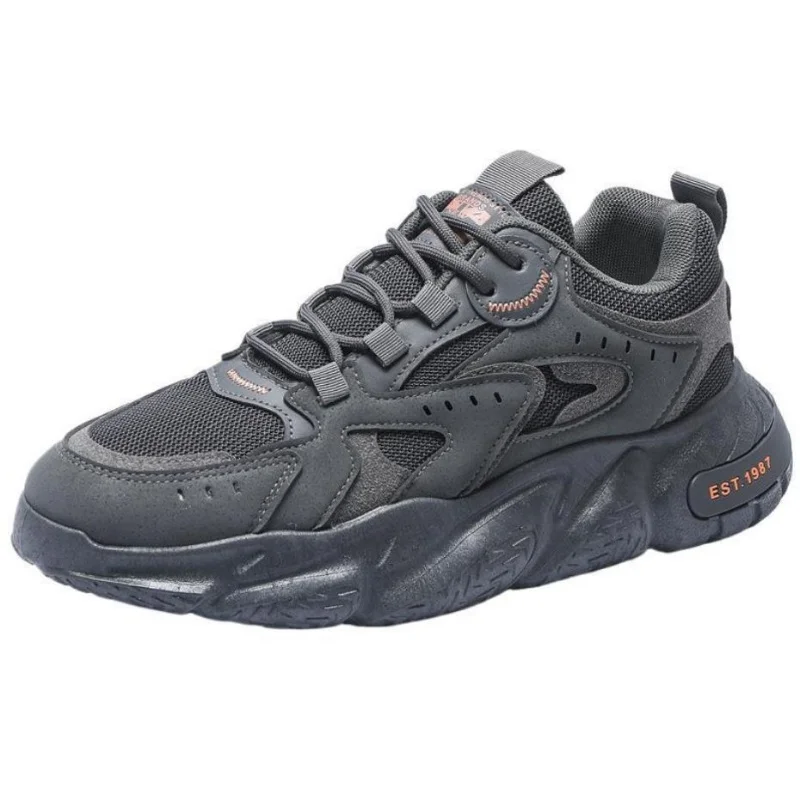 

Men Shoes Breathable Mesh Shoes Men Trendy Versatile Thick Soled Sports Casual Shoes