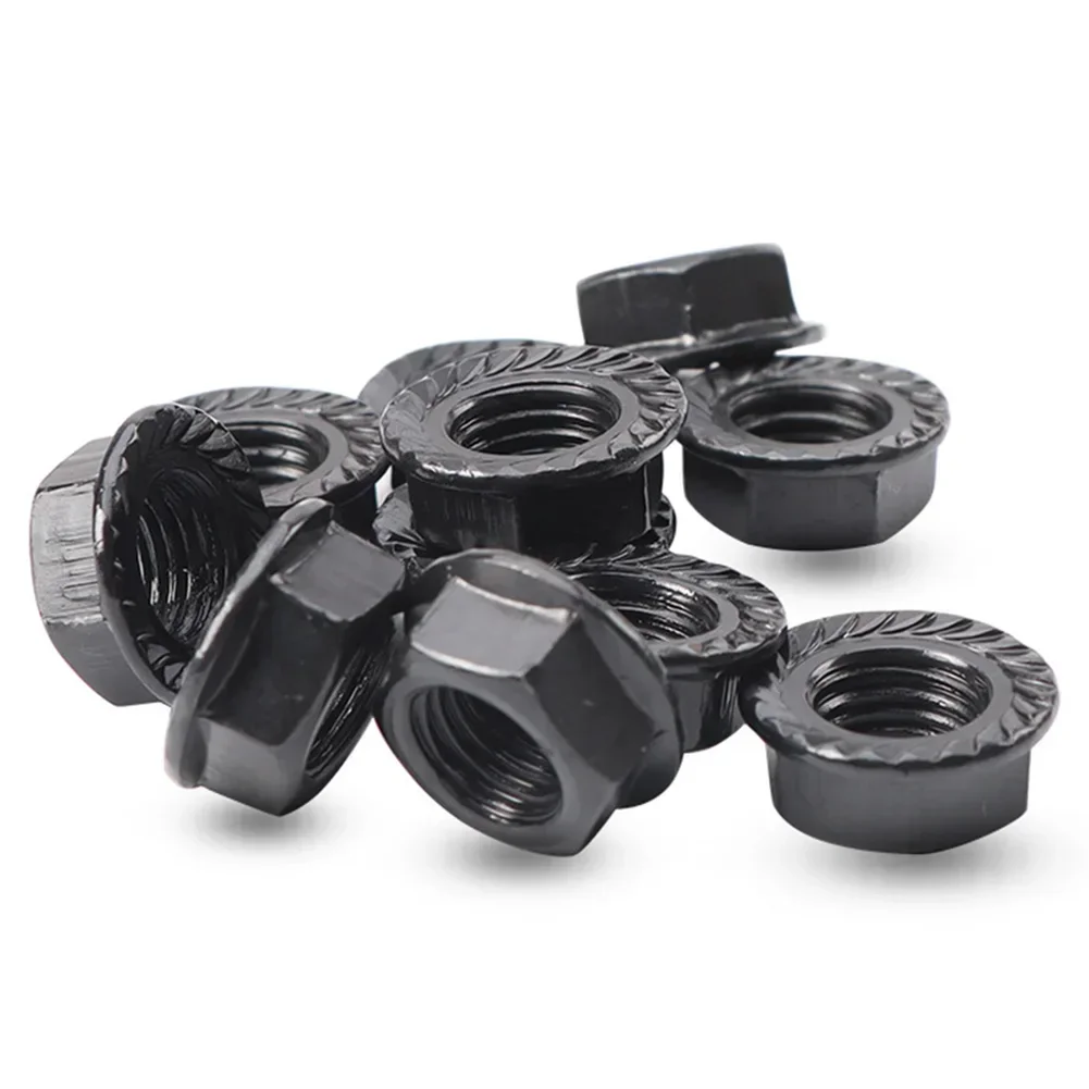 Bicycle Square Bottom Axle M8 Hex Nut Sprocket Seal Nut 5.8 Grams / Piece Central Screw Crank M8 Hex Nut High Quality Material