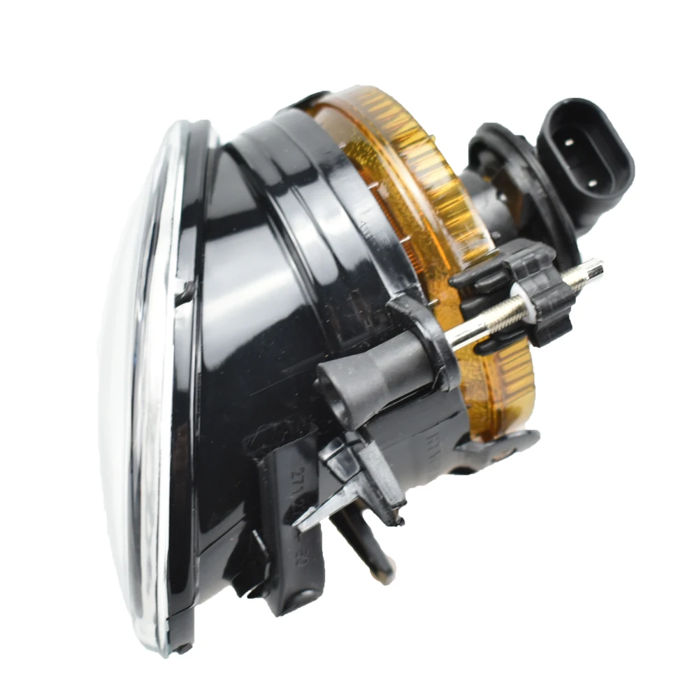 2 SZTUK do VW Transporter Multivan Caravelle T5 T6 2010 2011 2012 2013 2014 2015 Przednia halogenowa lampa przeciwmgielna z kratką i przewodem — zdjęcie 4