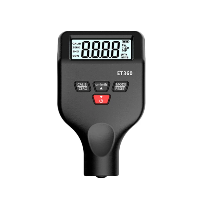 Mini Lightweight Portable ET360 Coating Thickness Gauge with High Precision Probe