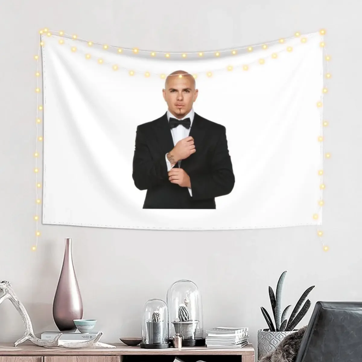 Mr Worldwide Tapestry Wall Decor Wall Decoration Home Decorations Aesthetic Custom Tapestry