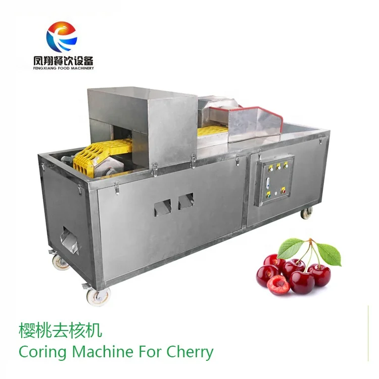 Full-automatic Industrial grade Cherry Pitting Machine Plum Coring Machine peach apricot seeder