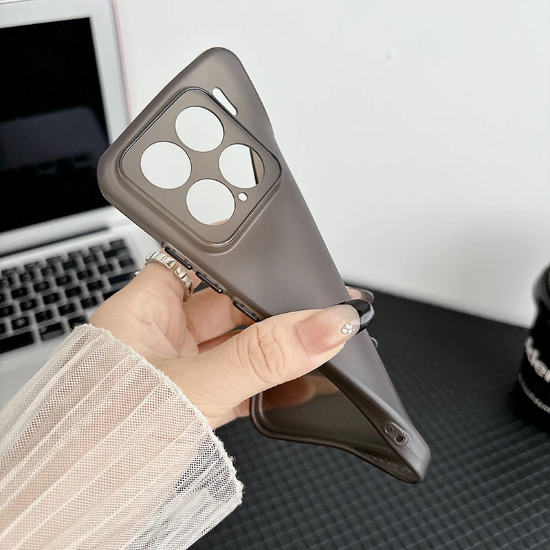 

Luxury Candy Color Matte Silicone Soft Case For Xiaomi Mi 15 Pro Xiaomi15 Ultra Thin Frosted Clear Cover Transparent Shell Xiomi