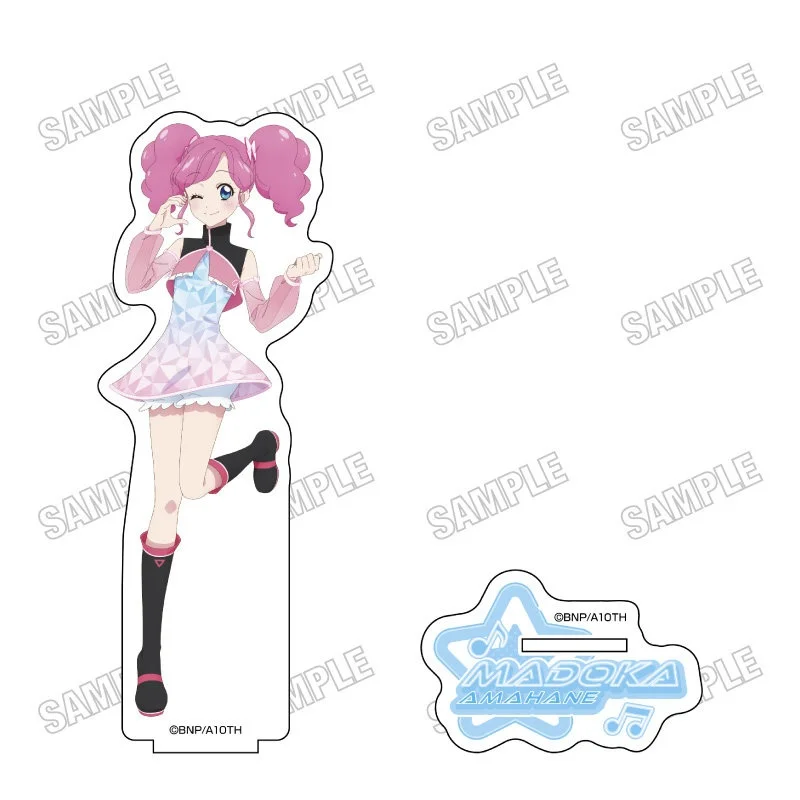 Anime Aikatsu!Rin Kurosawa Madoka Amahane Acrylic Stand Model Plate Keychain Tabletop Decorations Gifts