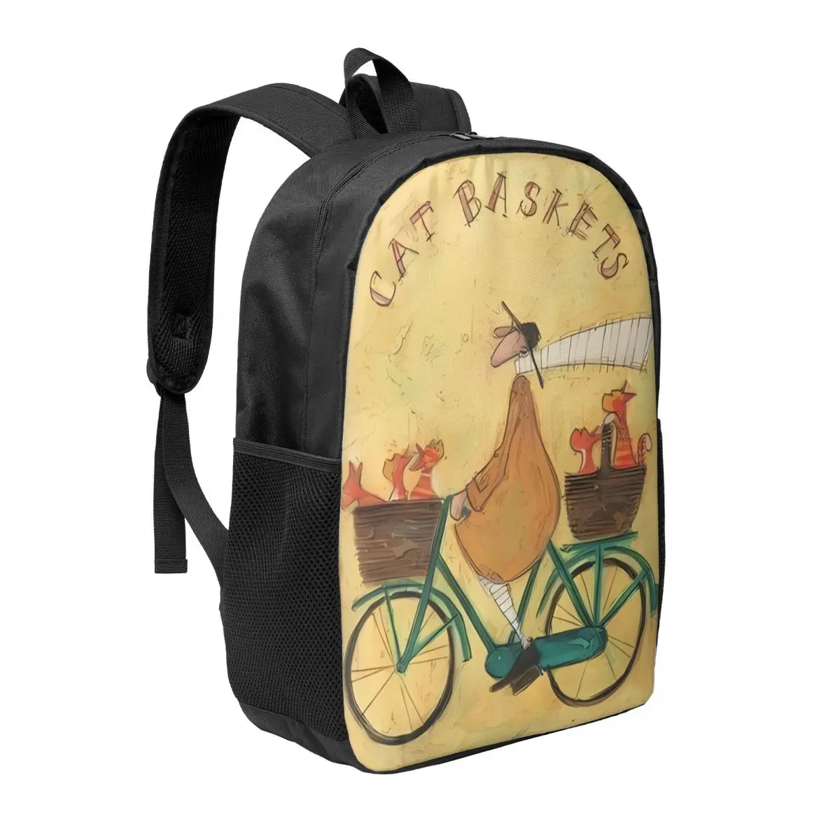 Sam 17-Inch Student Backpack - Comfortable and Practical Backpack for Daily Use, School, and Travel