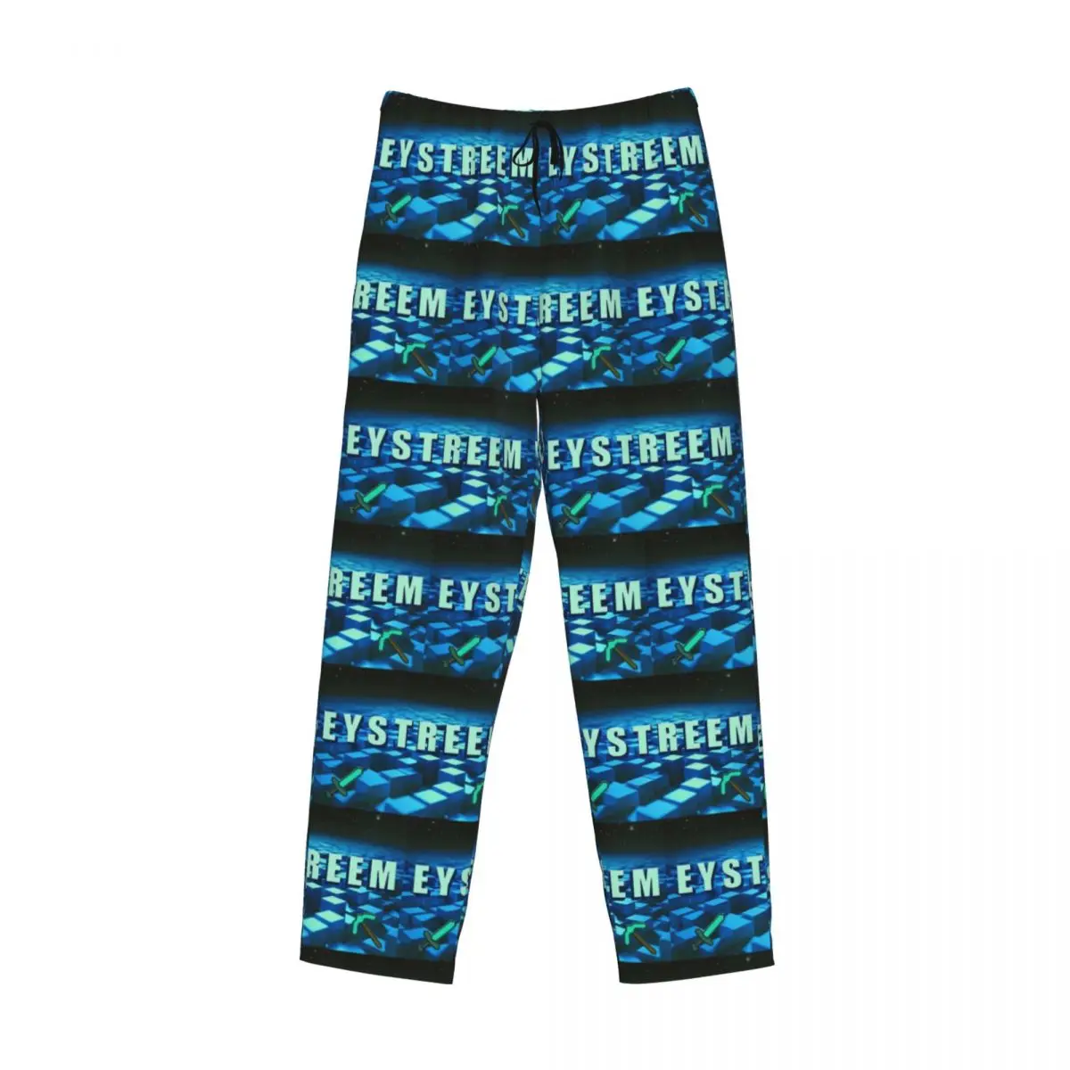 

Custom Funny EYstreem Pajama Pants Men Sleepwear Sleep Lounge Bottoms with Pockets