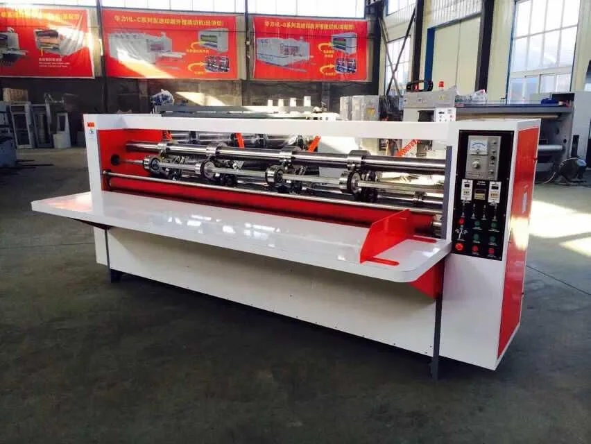 Semi-automatische dunne bladsnijmachine, golfkartonnen snijmachine
