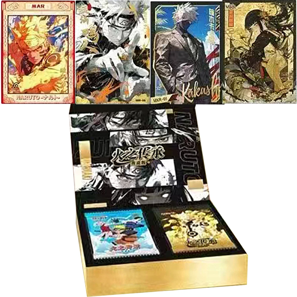 

Hot Blooded Battle Anime Naruto Collection Card Cartoon HD Painting Popular Characters Exquisite Cards Christmas Gifts for Kids