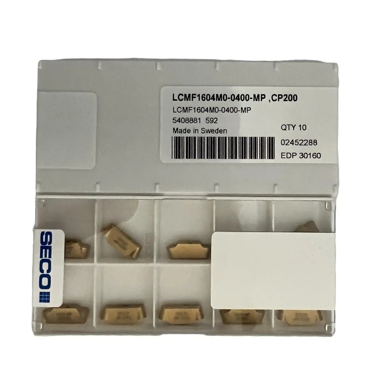 LCMF1604M0-0400-MP CP200 /Original genuine CNC alloy blade 10 PCS