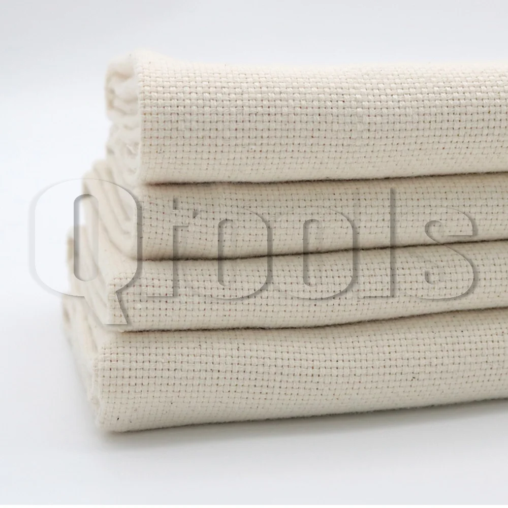 Ready Stock Customized Primary Rug Monks Cloth Punch Needle Fabric for Tufting Gun Tufting Fabric Tufting Cloth for Newhand