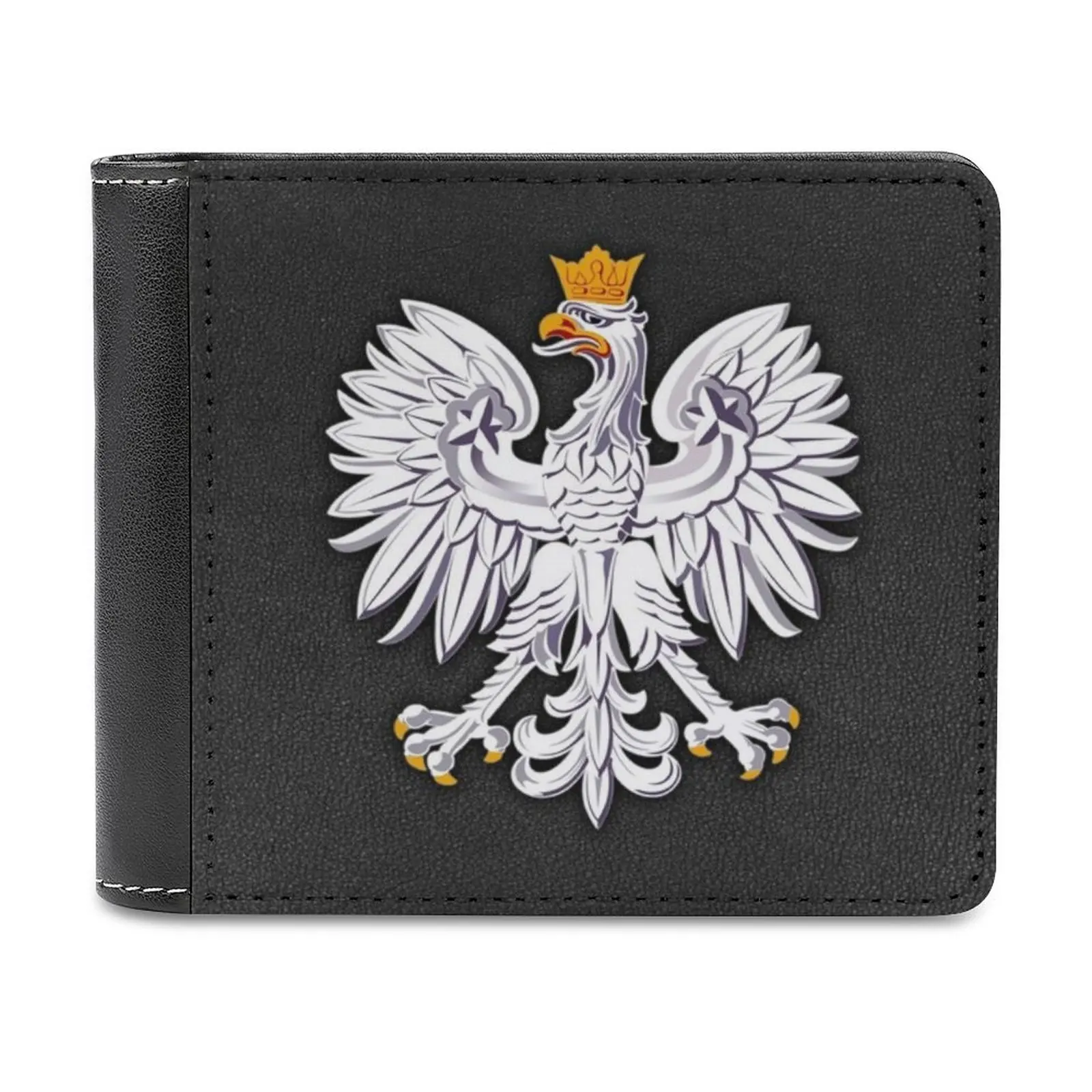 Poland Coat Of Arms Fashion Credit Card Wallet Leather Wallets Personalized Wallets For Men And Women Poland Polish Coat Of