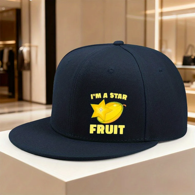 1pc, Adjustable Hip-hop Cap Featuring 
