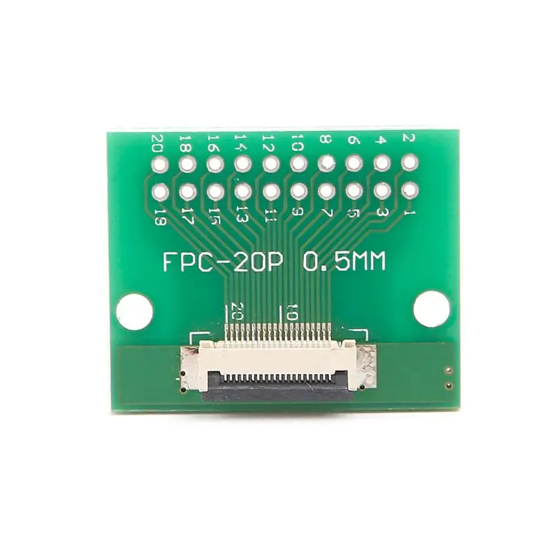 Papan konverter SMT PCB 0.5mm FPC/FFC 2.54mm FPC/FFC dengan konektor