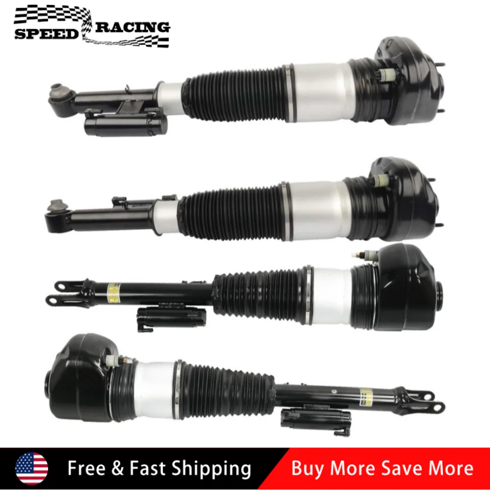 

4pcs Front Rear Left & Right Air Suspension Struts with EDC For 2016-2022 BMW G11 G12 740 745 750 760 740I 745E 750i 750Li 2WD