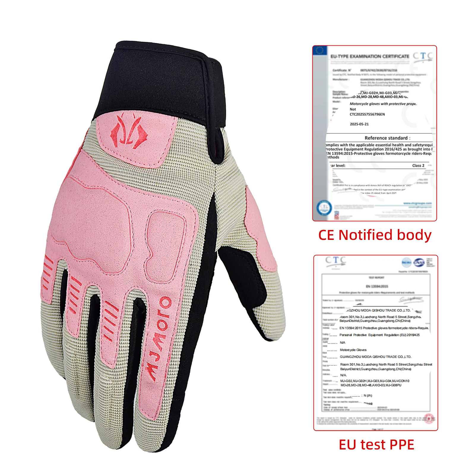 Pink Lady Summer Breathable Motorcycle Gloves Men Touch Screen Motocross Guantes MTB Racing Bike Off-road Bicycle Cycling Gloves view 2