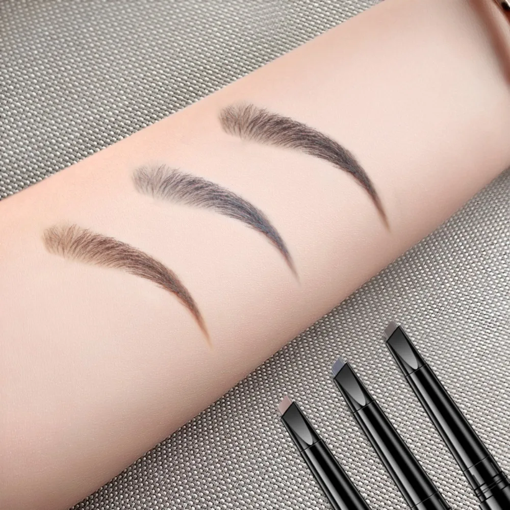Makeup Tool Double Head Eyebrow Pen Waterproof Women Eyebrow Pencil Automatic Longlasting Eyebrow Stick Cosmetic Beginner