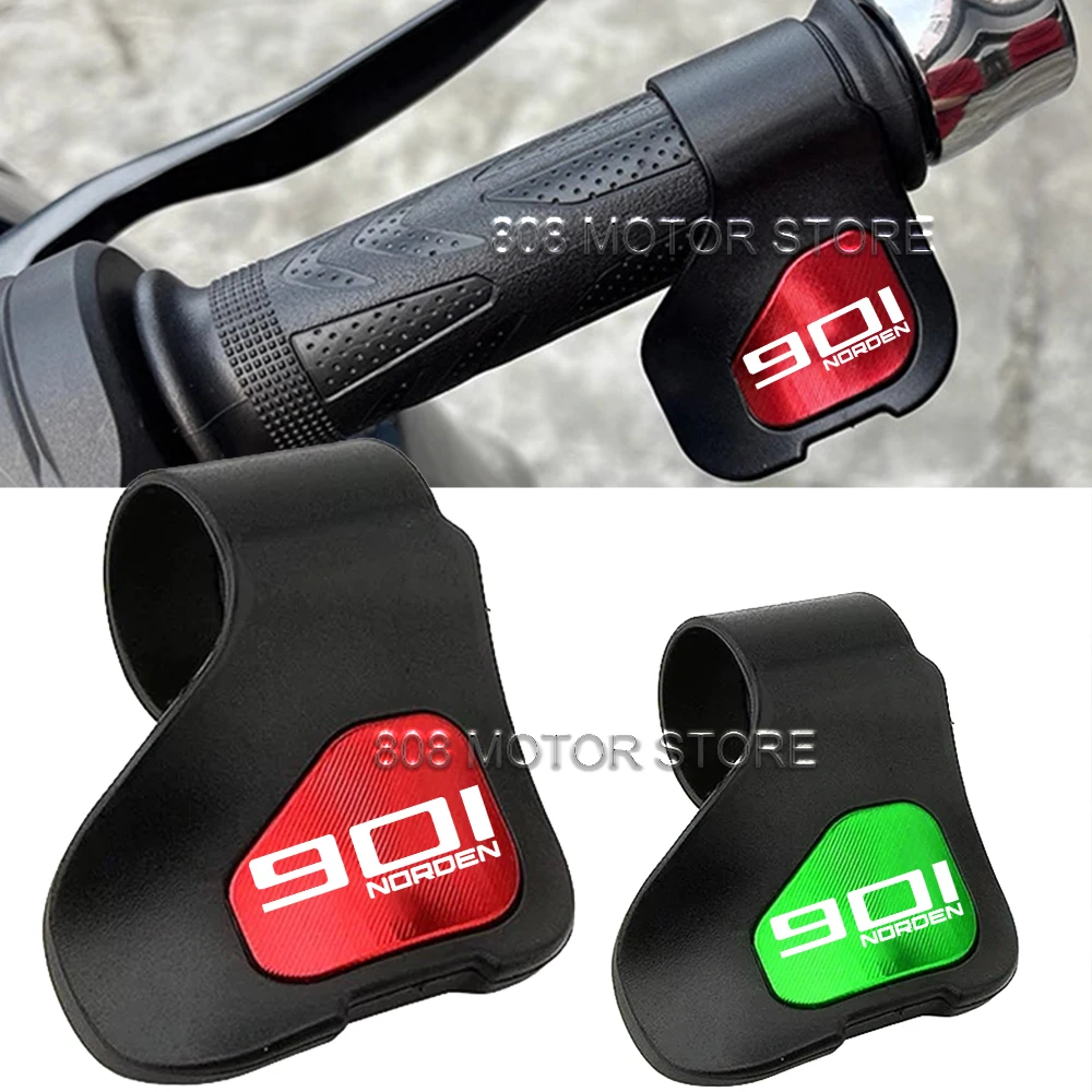 

For Norden 901 Motorcycle Grips Motorcycle Accelerator Booster Handle Grip Assistant Clip Labor Saver
