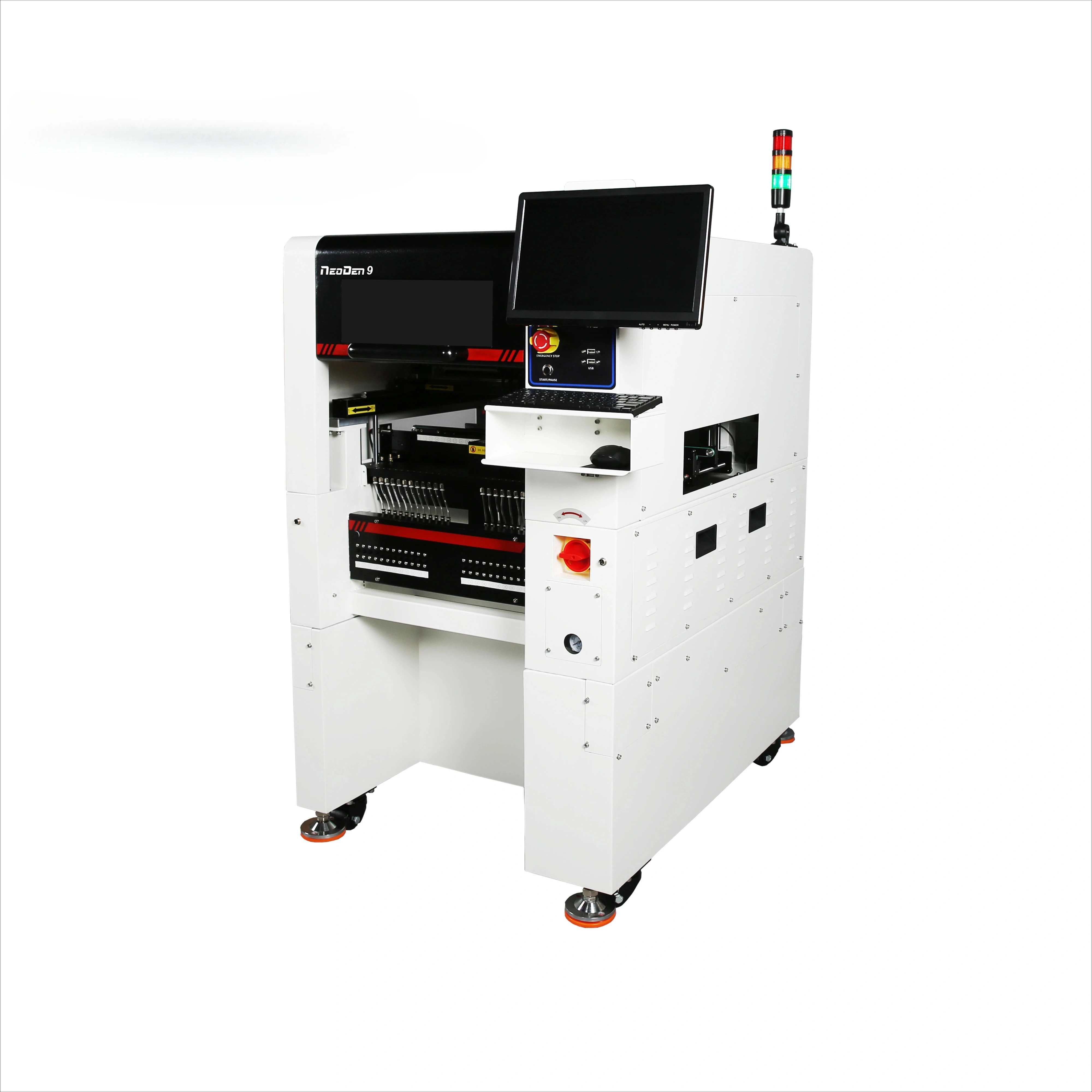 Premium High Accuracy Placement PCBA Production SMT Pick and Place Machine with the Smallest Components 0201