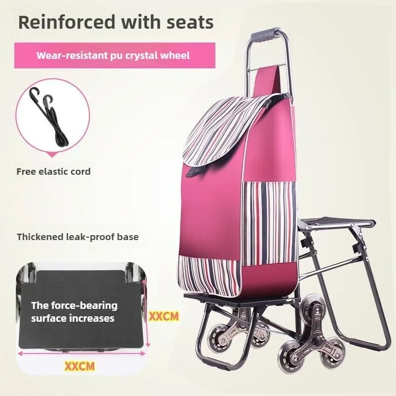 

Climbing stairs to buy groceries, small cart with home folding, portable luggage, driver's cart, small cart, shopping cart