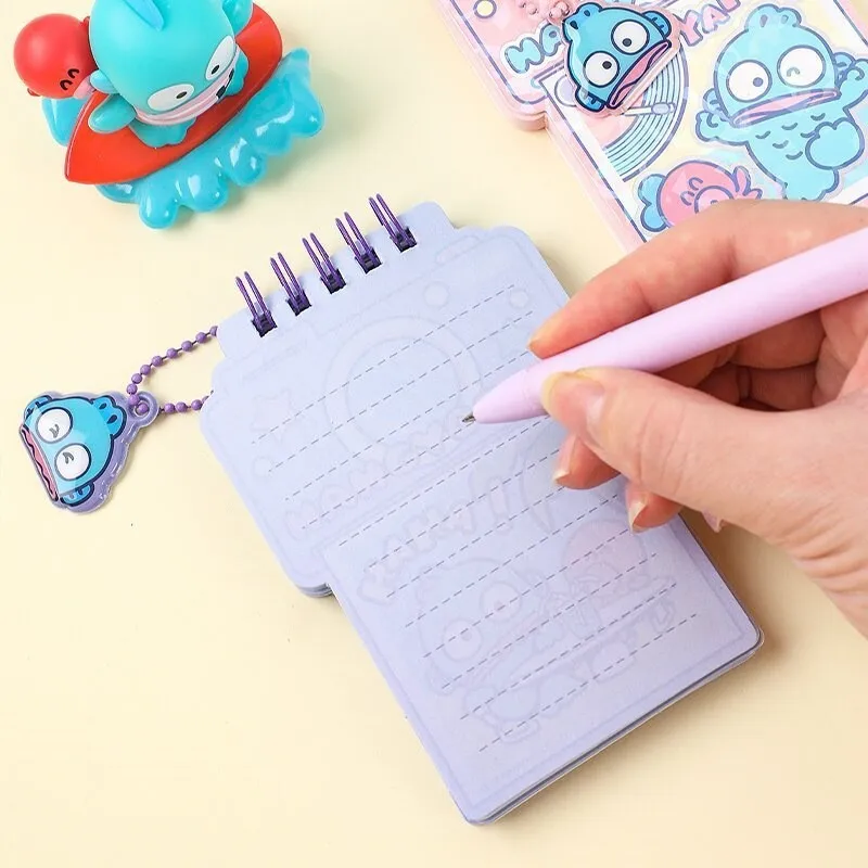 Imagem -04 - Sanrio Papelaria Autêntico Hangyodon Notebook Memo Pad Peixe Palhaço Note Book Livros do Diário Estudante Papelaria Escritório Pcs