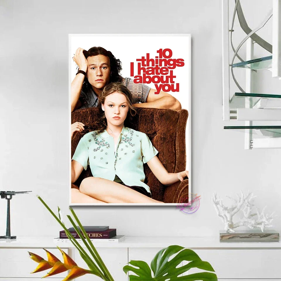 10 Things I Hate About You Poster Canvas Wall Art Picture Modern Home Decoration Prints Gift
