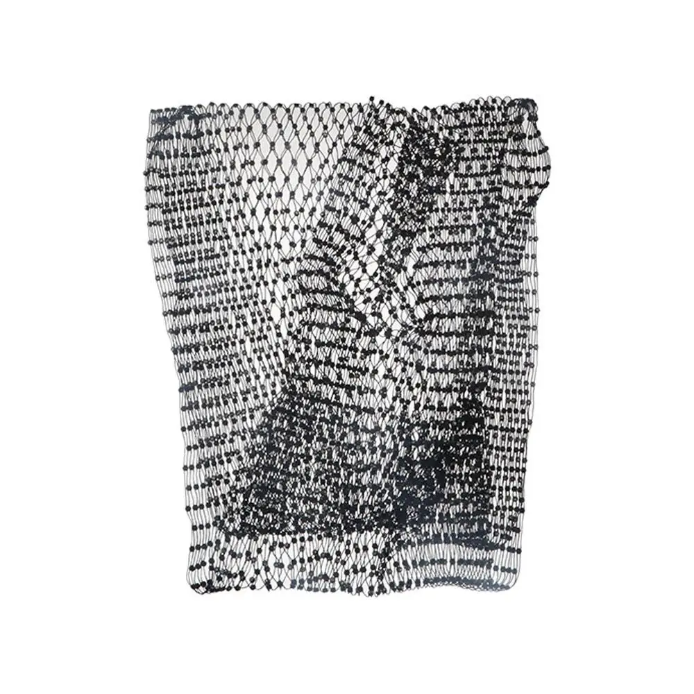 

Hair Nets Girl Hair Accessories Hollowed Out Headwrap Mesh Head Scarf Cap Women Hair Scarf Bling Turban Rhinestone Headband