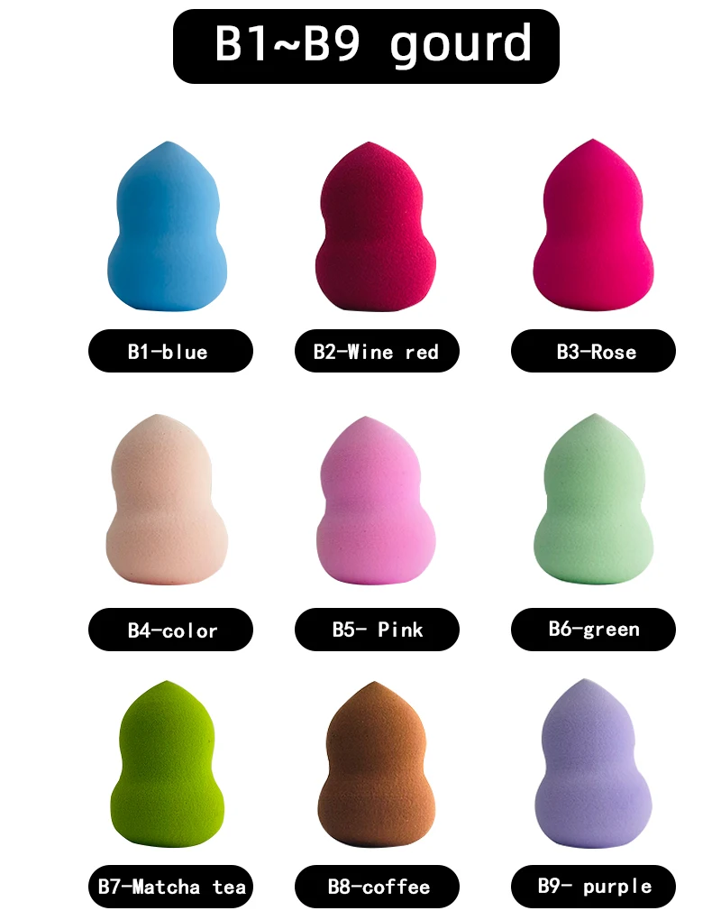 Esponja de látex suave para maquillaje,cosmética, terciopelo, base en polvo, herramientas de maquillaje facial,1 unidad,