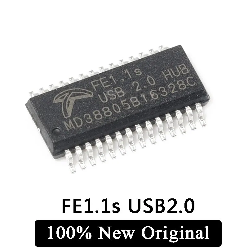 5Pcs 100% New original USB chip FE1.1s USB2.0 HUB shunt SSOP-28 IC Chip in stock