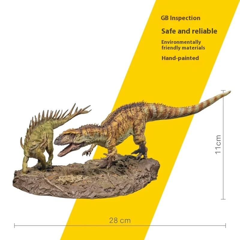 

Dinosaur Museum Yongchuan Long Dayong and Chongqing Long Xiaobei 1:35 scientific and artistic model simulation dinosaur toy