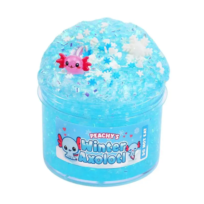 

Crystal Mud 200ml Salamander DIY Crystal Glue Sludge DIY Crystal Glue Sludge Stretchy Butter Sludge Kids Toys For Family Girls