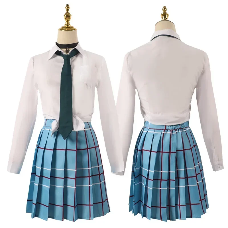 Disfraz de Anime My Dress-Up Darling Marin Kitagawa para mujer, falda de marinero, uniforme de escuela secundaria, traje JK, disfraces de Halloween