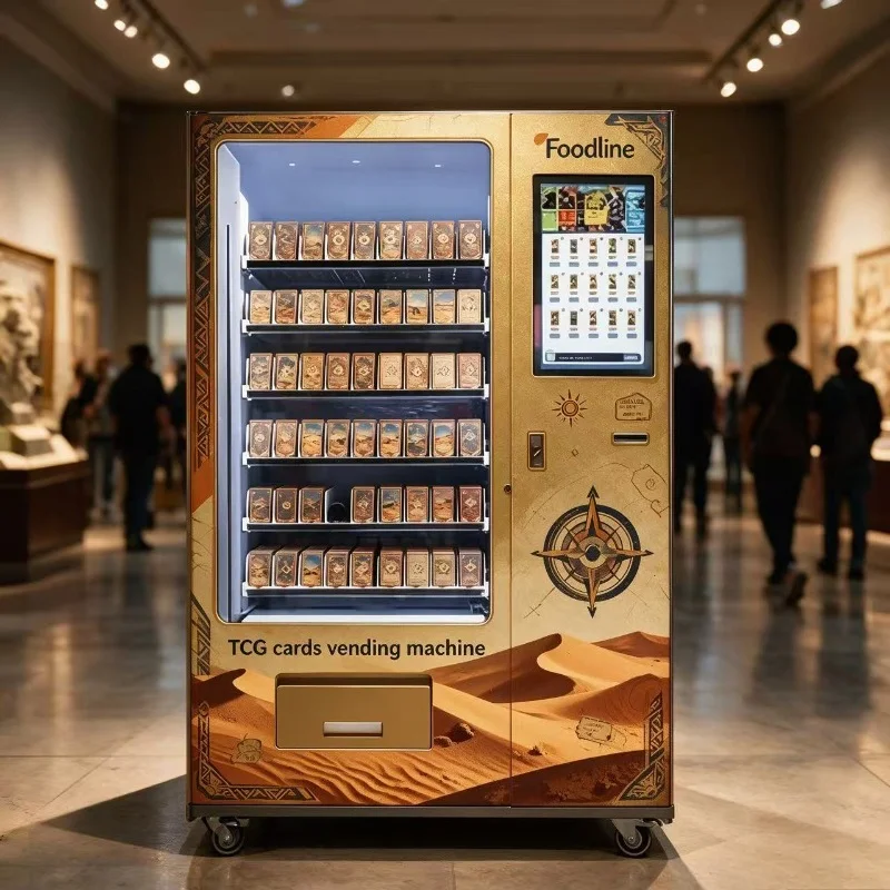 Best Seller Europe Vending Machine for Foods and Drinks Snack Vending Machine with Cash Coin Change Card Payment