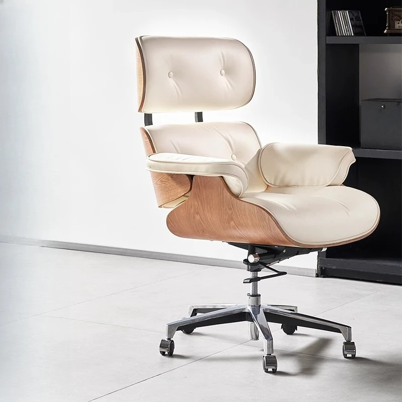 

Comfortable Armrest Office Chair Universal Adjustable Designer Ergonomic Office Chair Relaxing White Silla De Escritorio Home