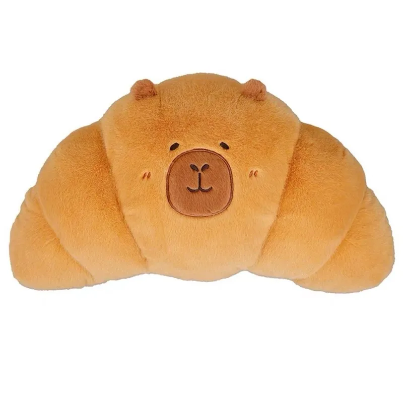 Novo 55cm capivara pão travesseiro de pelúcia engraçado baguette brinquedo de pelúcia adorável dos desenhos animados pelúcia macio plushies presentes para crianças namorada