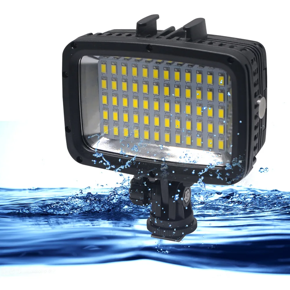 GoPro Accessories 60led Diving Light Sports Camera Professional Photography Light 40 M Diving Waterproof Fill Light