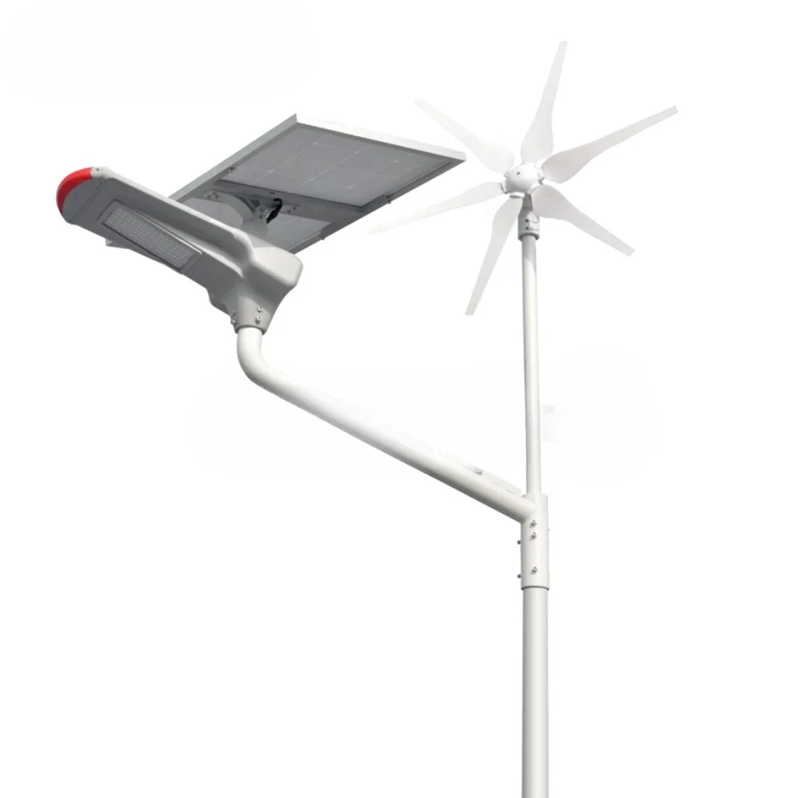 

High Quality Waterproof Ip65 New Outdoor Pole Price Wind Turbine With Solar Hybrid Solar Wind Street Light