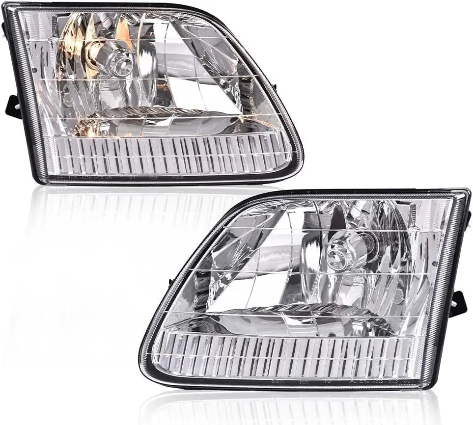 

Пара фар, совместимая с Ford F150 1997-2003/Ford F150 Heritage 2004/F250 1997-1999/Expedition 1997-2002, левый и правый L: