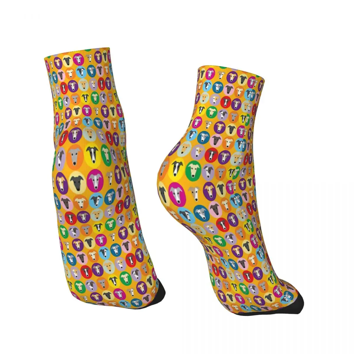 Colors Of The Greyhound Nation Ankle Socks Male Mens Women Winter Stockings Printed