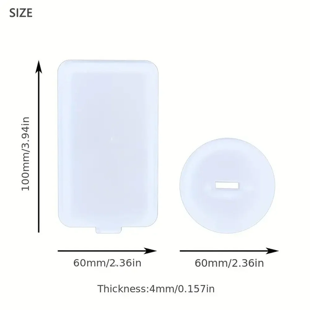 4pcs White Sublimation Display Stand For Heat Transfer Desktop Home Decor Ornament DIY Craft Supplies