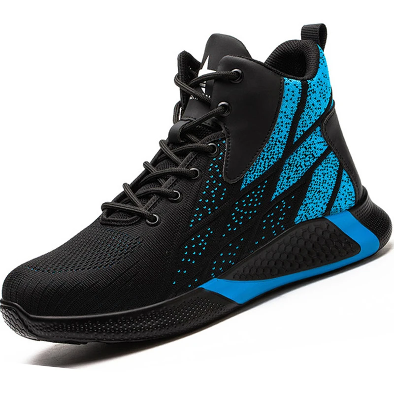 

Women Work Shoes Sneakers Lightweight Anti-Puncture Safety Shoes Men Indestructible Boots Work Boots Steel Toe Safety Shoes Men